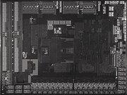 Infrared die shot of the I/O Die