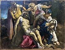 Tintoretto Klaaglied, 227 x 294 cm.