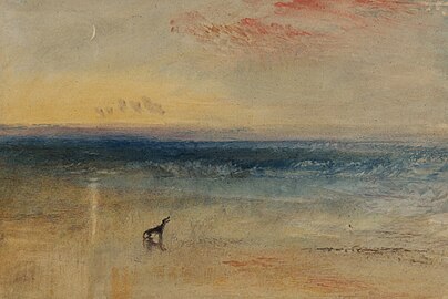 William Turner, Le Matin après un naufrage, 1841.
