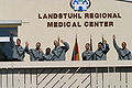 Soldats américains au Landstuhl Regional Medical Center
