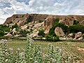 Nagamalai Pudukottai-Felsen bei Madurai/Tamil Nadu