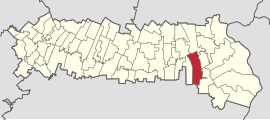 Location in Ialomița County