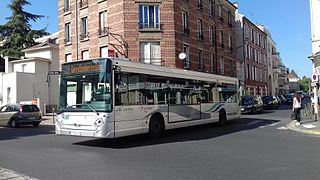 GX 327 no 5055 quittant Montmorency et entrant dans Enghien-les-Bains.