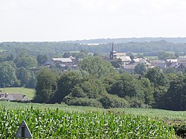 A general view of Bousignies-sur-Roc