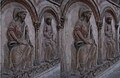 Matthias und Bartholomäus an der nördlichen Chorschranke, Kreuzblick-3D-Foto