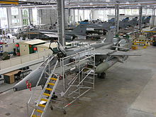 Several SEPECAT Jaguar GR3A used as instructional airframes at No. 1 School of Technical Training at