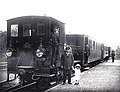 Lok Klingbach 1903 auf der Bahnstrecke