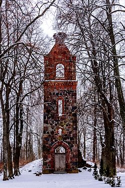 Ruins of Mehikoorma Lutheran church