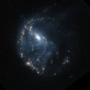 Autre version de NGC 922 de l'image prise par Hubble.