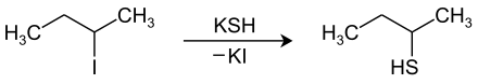 Synthese von 2-Butanthiol