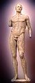 Atleta Aghias, rimska mramorna kopija, arheološki muzej u Delfima.