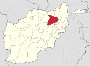 Kart over Baghlan