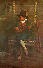 Юноша с мандолиной (1890)