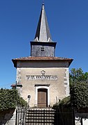 Façade de l'église.