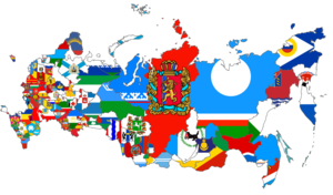 Флаг-карта регионов России
