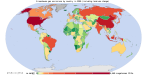 Émission de CO2 dans le monde