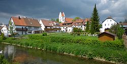 Skyline of Gammertingen