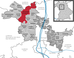 Höchstadt an der Aisch - Localizazion