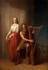 Brage och Iduna, (Bragi and Iðunn), 1846