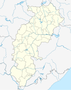 Korba is located in Chhattisgarh