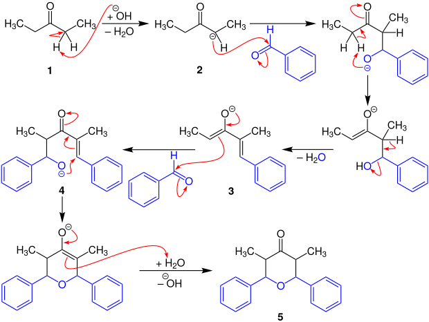 Maitland-Japp-Reaktion Mechanismus V1