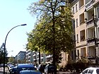 Max-Lingner- Ecke Binzstraße, Blick südwärts