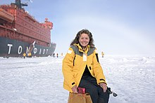 Description de l'image Nancy Stephens North Pole.jpg.