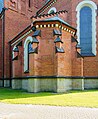 Skarpy kościoła w Porąbce Uszewskiej