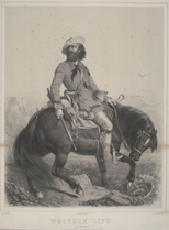 Western life: the trapper, 19th century