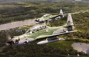 ブラジル空軍のA-29B