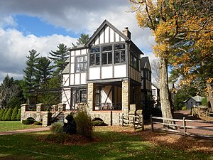 Front of Lewis Mansion