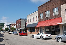 Jalan utama di Covington, Virginia