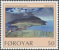 Nólsoy, Faroe Islands Artist: Steffan Danielsen Issued: 8 Oct 1990