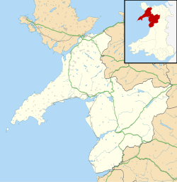 RAF Penrhos is located in Gwynedd