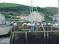 Harbour and hills