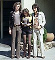 Image 121In 1971 hotpants and bell-bottomed trousers were popular fashion trends (from 1970s in fashion)