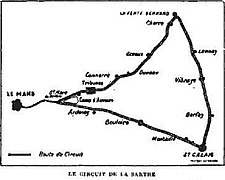 La première version du circuit.