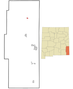 Location of Tatum in Lea County