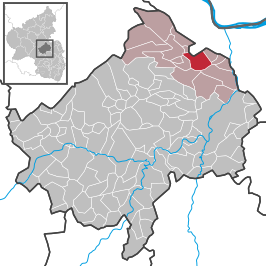 Kaart van Waldlaubersheim