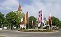 "Europa Fontäme" Mindelheim, Bayern, Tyskland