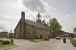 De kerk vanuit het noordwesten in 2007