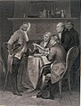 Declaration of Independence, 1857 engraving