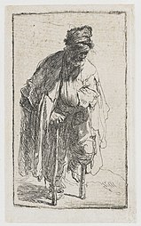 Gueux à la jambe de bois, dit « Capteyn Eenbeen » (ca. 1630, Rijksmuseum Amsterdam).