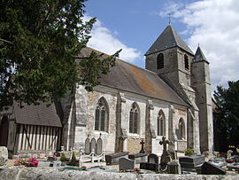 The church in Bouquetot