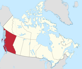 Bản đồ chiếu British Columbia