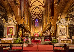 Interior de la catedral de San Juan.