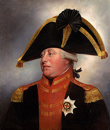 Portrait of king in uniform