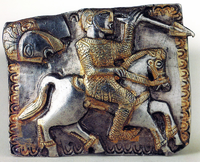 Thracian plaque with the Thracian horseman