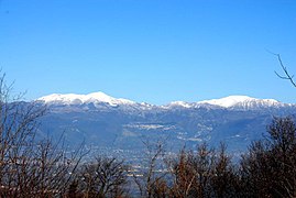 Matese mountain chain.