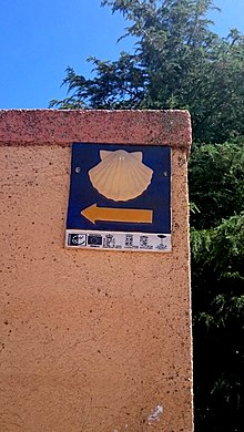 Señal del Camino de Santiago